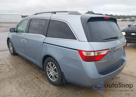 2012 Honda Odyssey Ex-L z USA, uszkodzony, nr VIN 5FNRL5H66CB093777